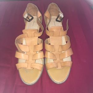Light Brown 12W Lane Bryant heels
